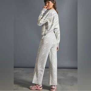 Avery Saturday/Sunday womens Sz XL Knit Lounge Set Pants Sweater Cabincore  NWOT